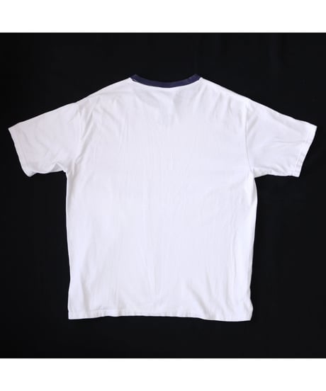 【古着】TOMMY HILFIGER ATHLETICS Tee White/Navy Size L