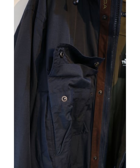 【古着】NAUTICA COAT JACKET Navy Size L