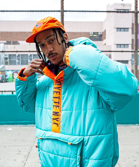 Lafayette ラファイエット POLY FILL PULLOVER JACKET 中綿入り ジャケット ターコイズ XL