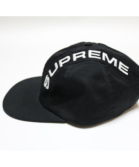Supreme 2018FW Stripe 6 Panel Cap Black