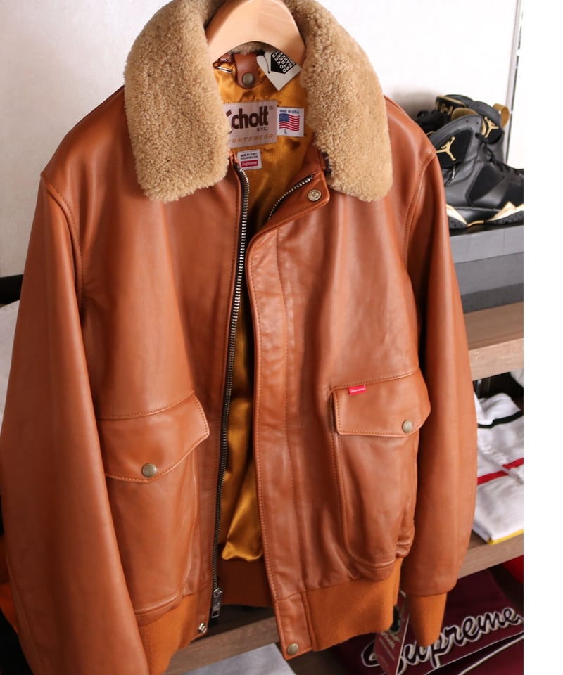 Supreme/Shott Leather A-2 Flight Jacket | NEO T...