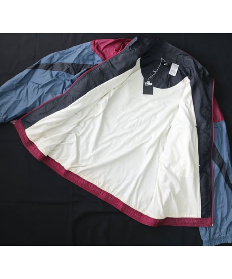 【古着】NIKE NYLON JACKET Wine/Smoke Grey/Black Size L