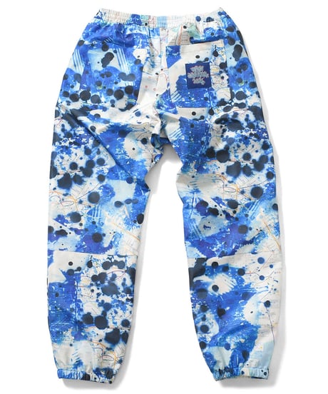 LFYT × STASH (スタッシュ) SUBWAY MAP 3LAYER NYLON PANTS ナイロンパンツ Blue