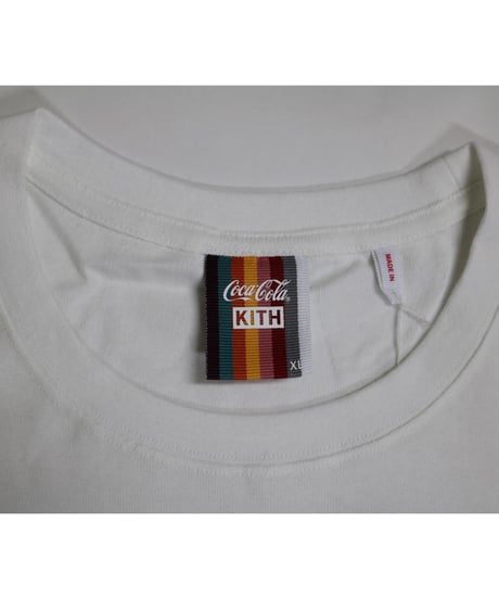 KITH x COCA-COLA POCKET TEE WHITE XL