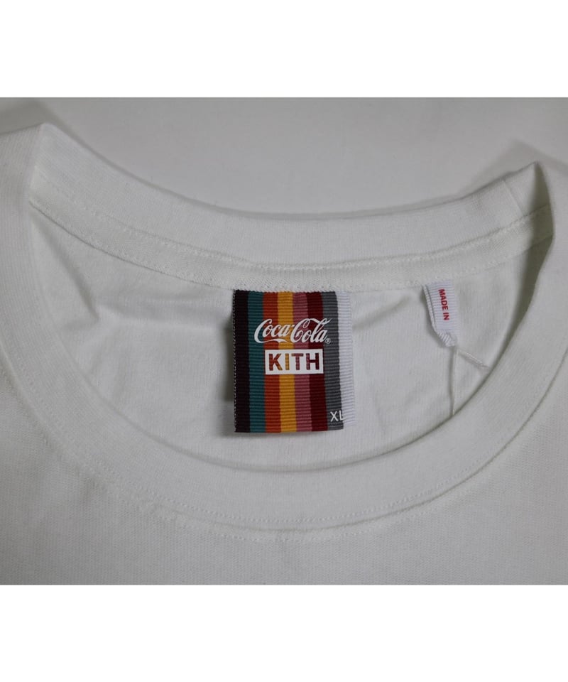 ☆ KITH x Flag tee コラボTシャツ ☆ KITH x COCA-COLA POCKET TEE WHITE XL | NEO TRIBE
