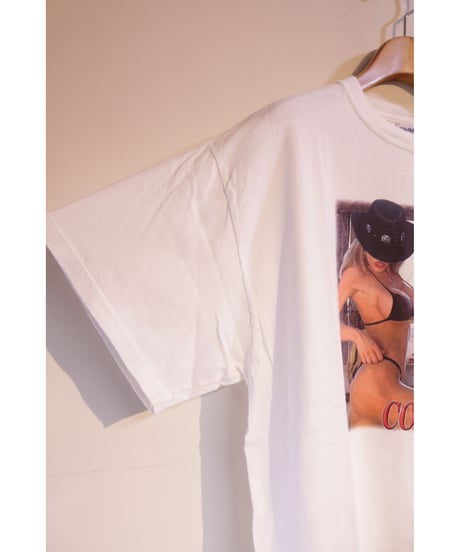 【古着】GILDAN SAVE A HORSE RIDE A COWGIRL T White XL