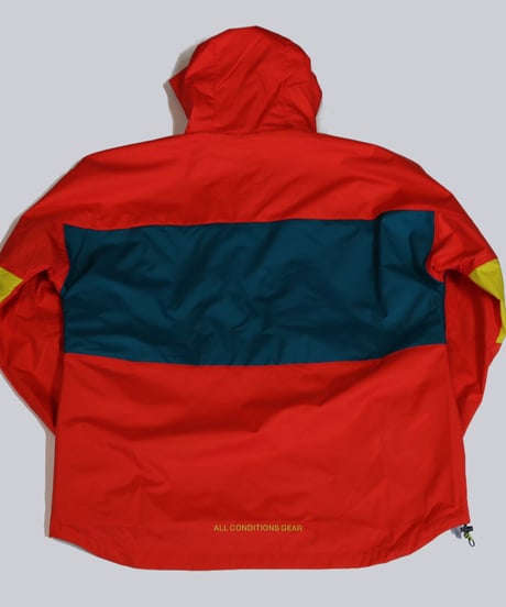 NIKE ACG Nylon Anorak Jacket Red M