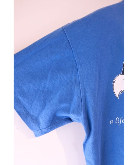 【古着】ARTEX SPORTSWEAR DAD BIG HUG T Blue Size L