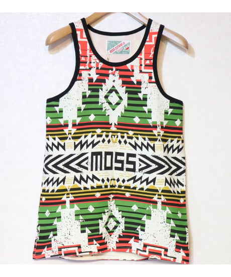 MOSS TRIBAL TANK TOP Size M