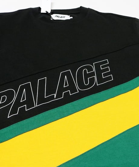 PALACE SKATEBOARDS R STRIPE T BLACK M