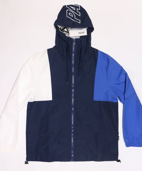 PALACE Skateboads Running Jacket Navy×Blue×White <L>