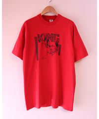 【古着】Fruits of the Loom Martin Luther King Jr. Tee Red Size XL