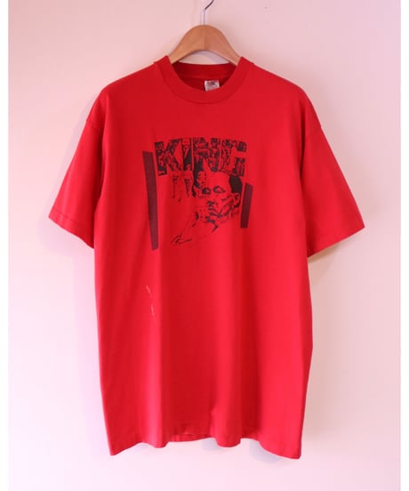 【古着】Fruits of the Loom Martin Luther King Jr. Tee Red Size XL
