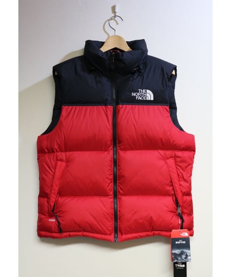 THE NORTH FACE "1996 RETRO NUPTSE VEST" Black / Red Size US M / JP L
