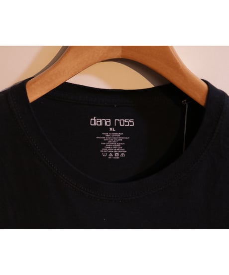【古着】DIANA ROSS T Black Size XL