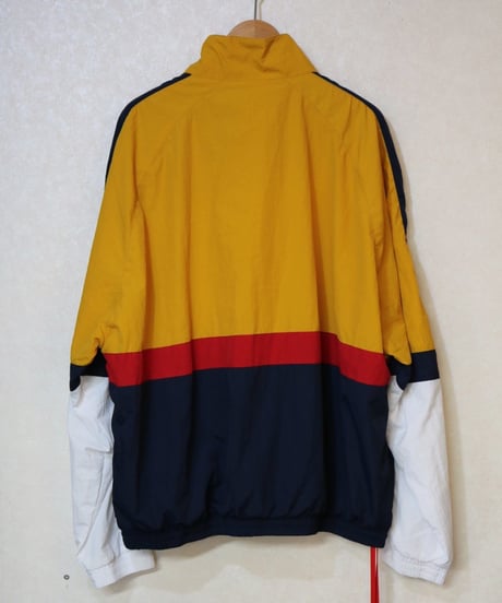 KITH × COCA-COLA Quarter-Zip Nylon Windbreaker XXL YELLOW