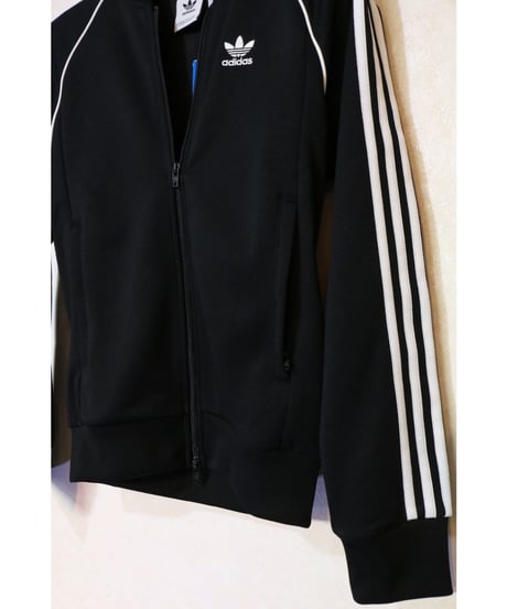 ADIDAS SST ジャージ トラックトップ ジャケット BLACK Size XS
