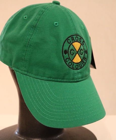 CROSS COLOURS CLASSIC EMBROIDERED DAD HAT GREEN