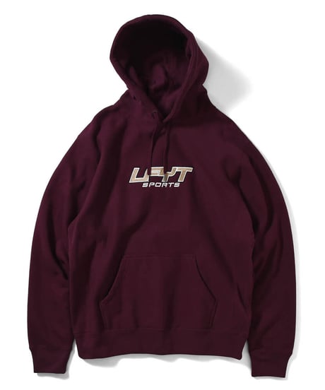 LFYT SPORTS HOODIE Burgundy Size XL