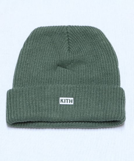 KITH CLASSIC BEANIE  Olive