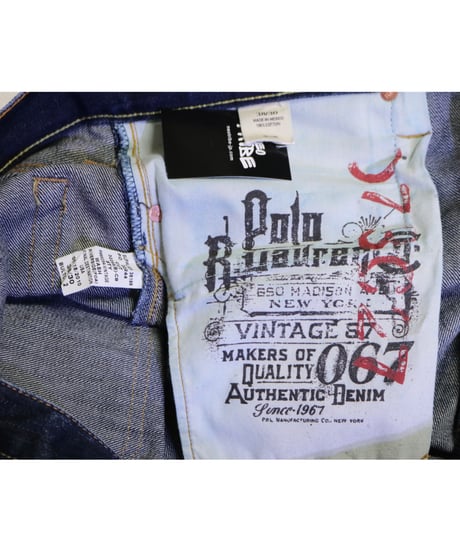 【古着】POLO RALPH LAUREN DENIM JEANS Size 38/30