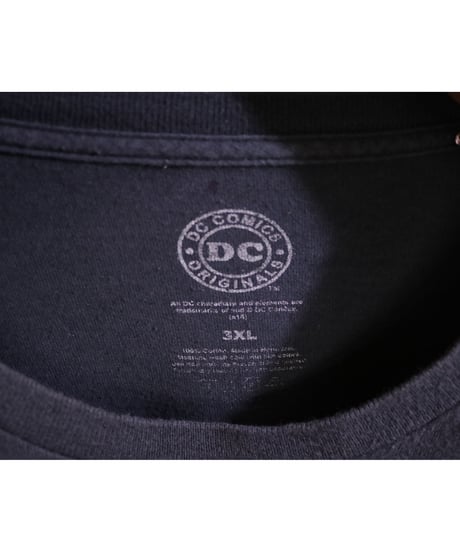 【古着】DC COMICS BATMAN VILLAINS THE ORIGINAL GANGSTER T Black Size 3XL