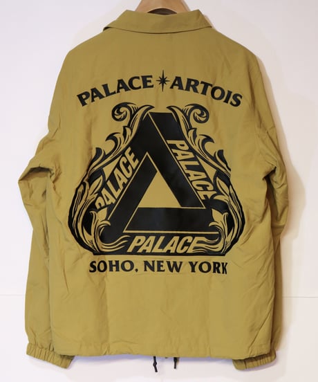PALACE x  STELLA ARTOIS COACH JACKET Yellow Size: L