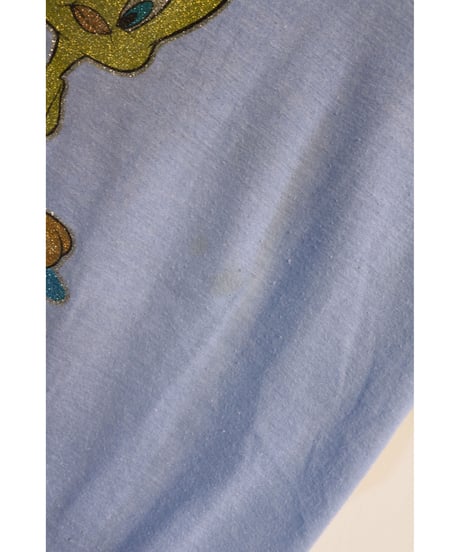 【古着】TWEETY LAME T Sax Blue