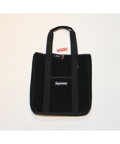 Supreme 2018 FW 18 AW Polartec tote bag Black シュプリーム ポーラテック トート バッグ ボックスロゴ