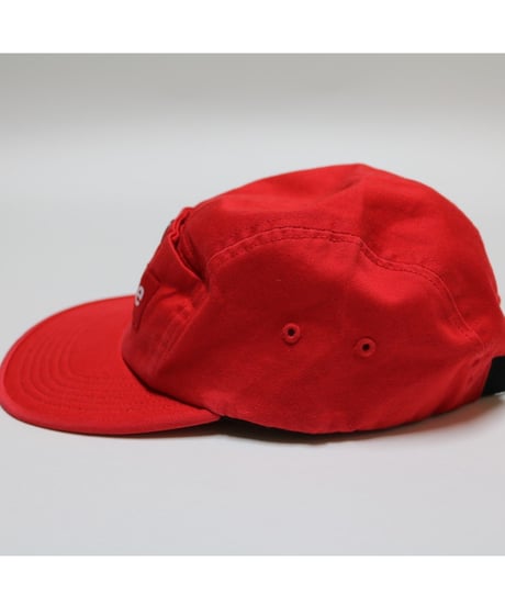 SUPREME 18AW Snap Button Pocket Camp Cap Red キャンプキャップ