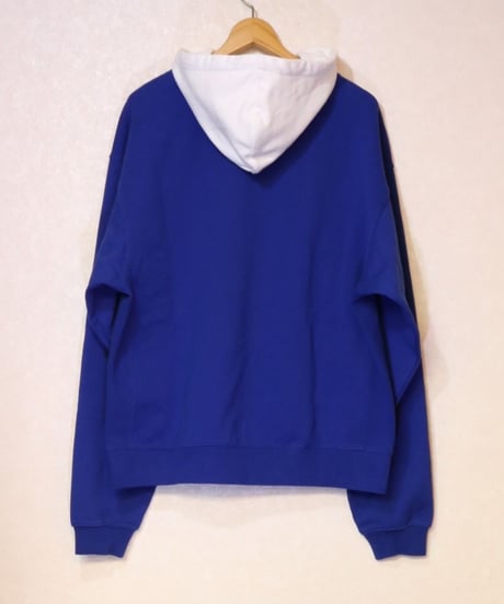 KITH WILLIAMS III CONTRAST HOODIE  MAZARINE BLUE Size L