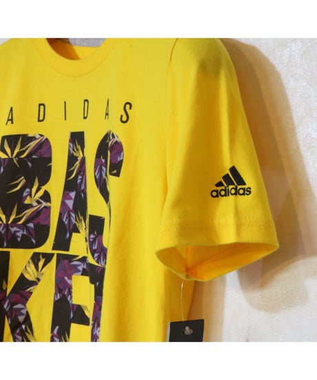 ADIDAS THE GO-TO TEE YELLOW Size KIDS M