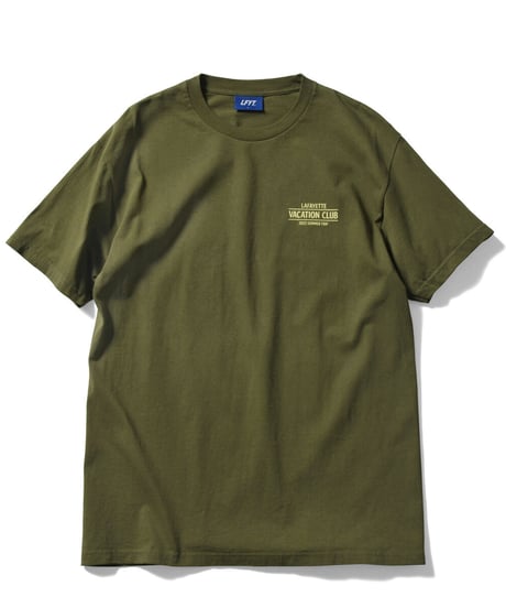 LFYT VACATION CLUB JAM TOUR Tee Olive Size XL