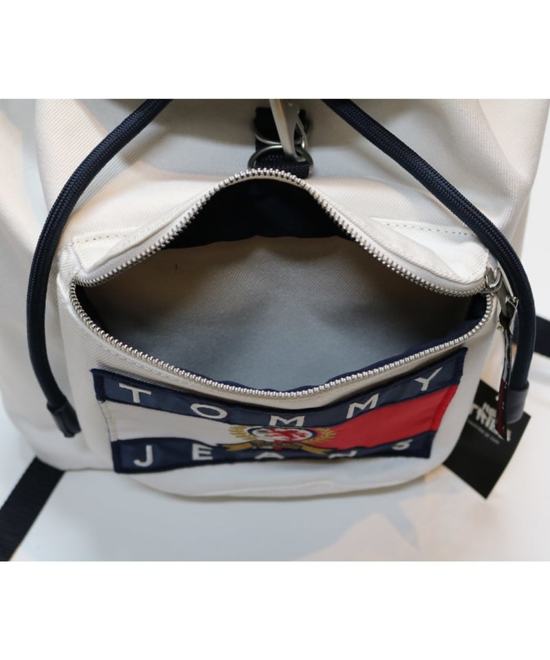 TOMMY JEANS Crest Flag Logo Backpack トミージーンズ リュ...
