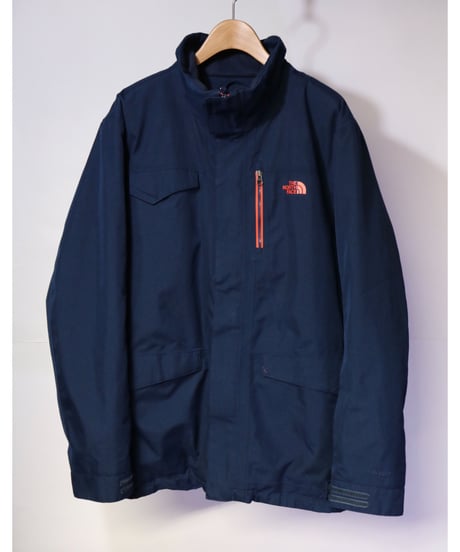 【古着】THE NORTH FACE HyVent JACKET Navy/Orange Size XL