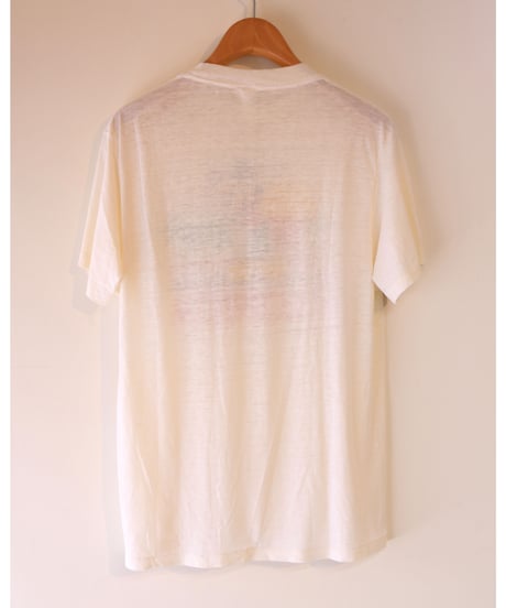 【古着】MICKEY MOUSE FLORIDA T Cream