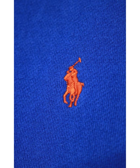 【古着】POLO RALPH LAUREN FULL ZIP HOODIE Blue Size XL
