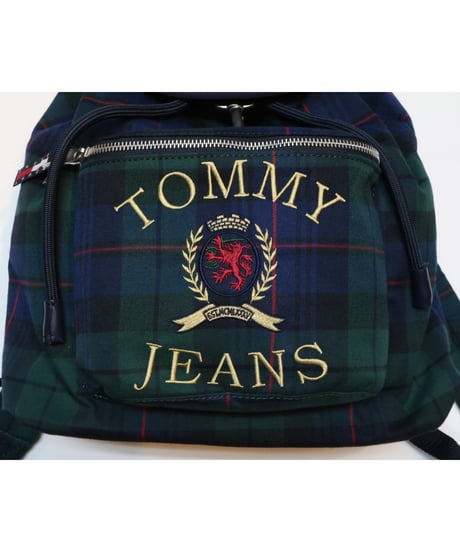 TOMMY JEANS Crest Capsule Plaid Backpack トミージーンズ リュック バックパック