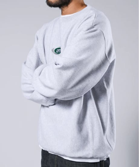 LFYT OVAL LOGO CREWNECK LA220702 HEATHER GRAY Size L