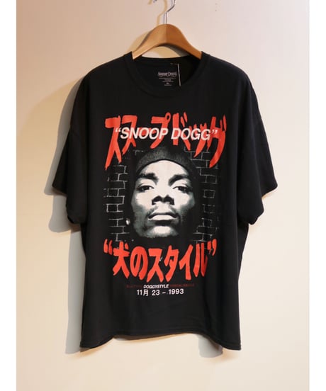【古着】SNOOP DOGG DOGGYSTYLE T Black Size XL