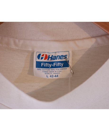 【古着】HANES METRO WELLNESS T White Size L