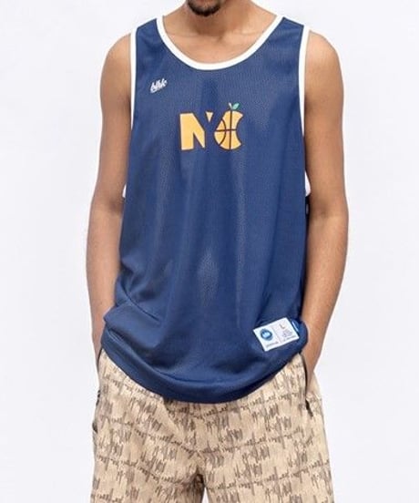 LAFAYETTE × ballaholic - NYC CAMO REVERSIBLE TOPS KHAKI×NAVY