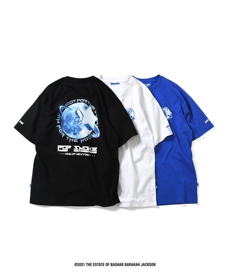 POP SMOKE×LFYT×S45 SHOOTING STAR S/S TEE 半袖Tシャツ ROYAL ロイヤル　ブルー　XLサイズ