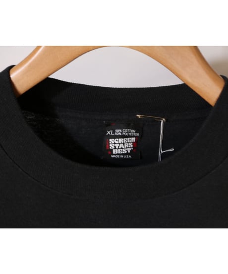 【古着】GRAPHIC S/S Tee Black Size XL