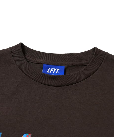 LAFAYETTE HYPNOTISE LOGO Tee BROWN