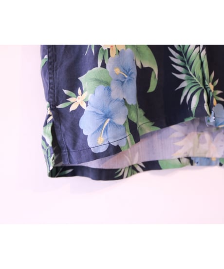 【古着】NAUTICA ALOHA SHIRT Navy Size L