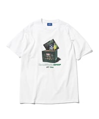 LFYT × fatbeats MILK CRATE S/S TEE White