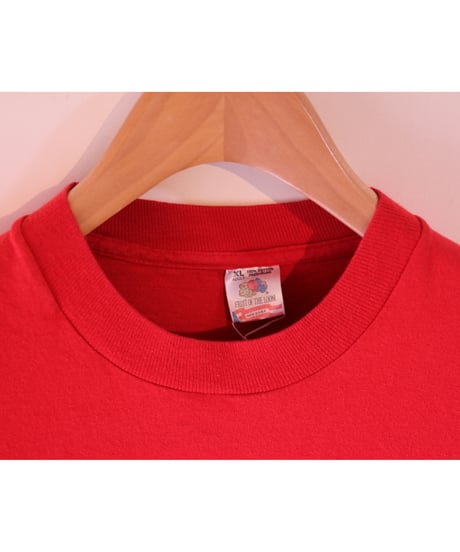 【古着】Fruits of the Loom Martin Luther King Jr. Tee Red Size XL