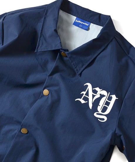 Lafayette  RUN NYC NYLON COACH JACKET  NAVY