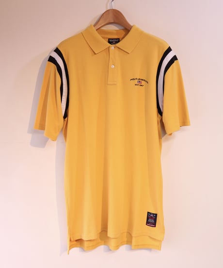 【古着】POLO JEANS SHIRT Yellow L